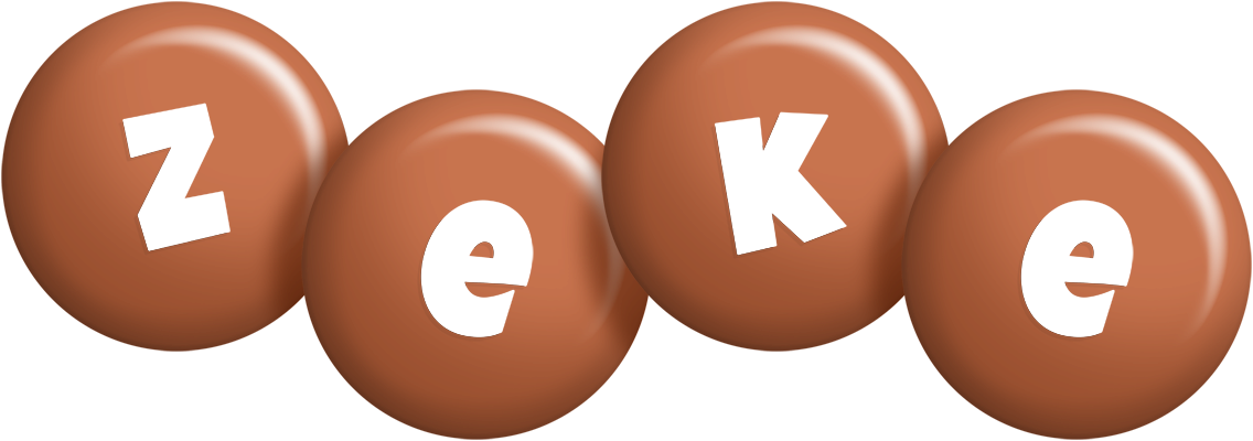 Zeke candy-brown logo