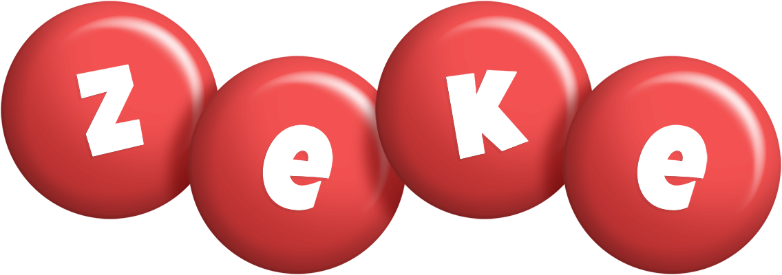 Zeke candy-red logo