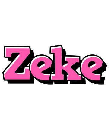 Zeke girlish logo