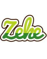 Zeke golfing logo