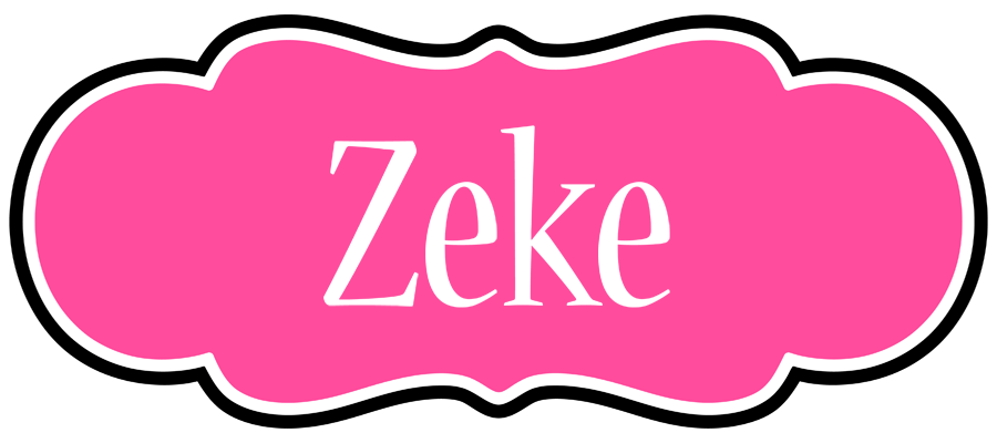 Zeke invitation logo