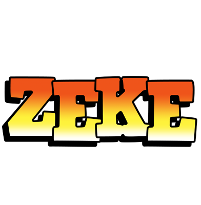 Zeke sunset logo