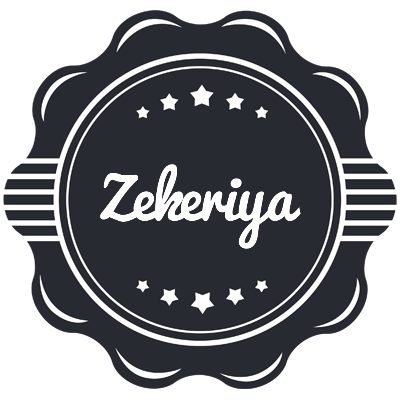 Zekeriya badge logo