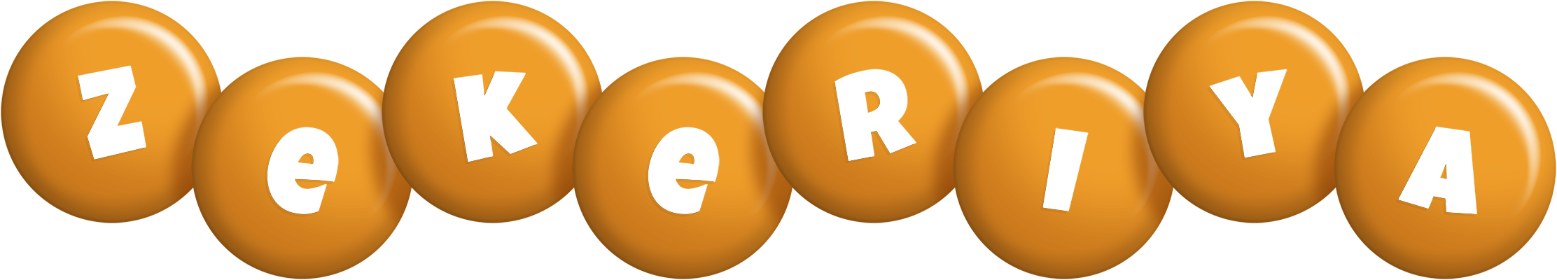 Zekeriya candy-orange logo