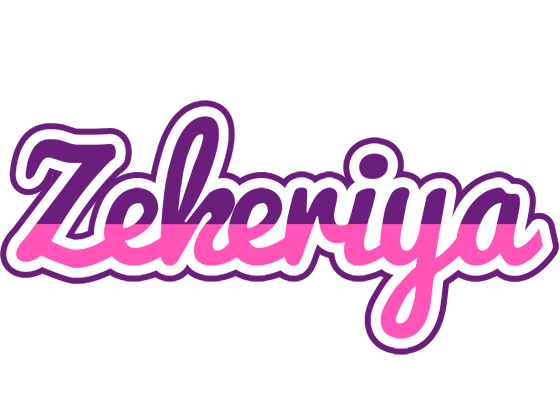 Zekeriya cheerful logo