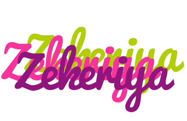 Zekeriya flowers logo
