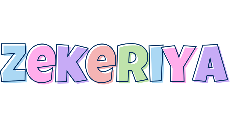 Zekeriya pastel logo
