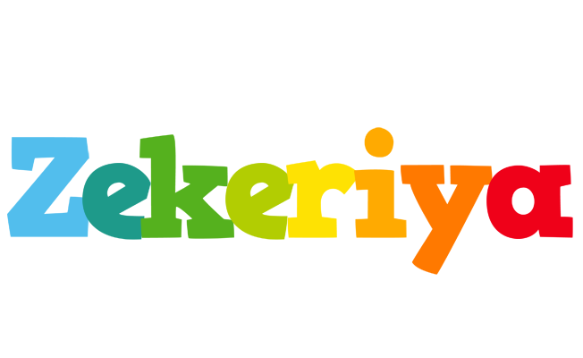 Zekeriya rainbows logo