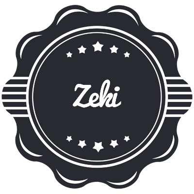Zeki badge logo