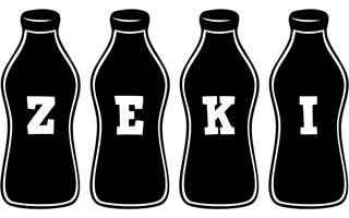 Zeki bottle logo