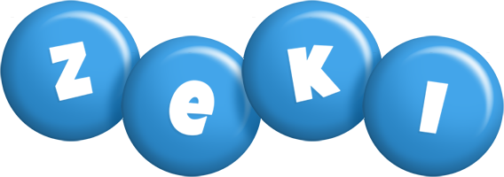 Zeki candy-blue logo