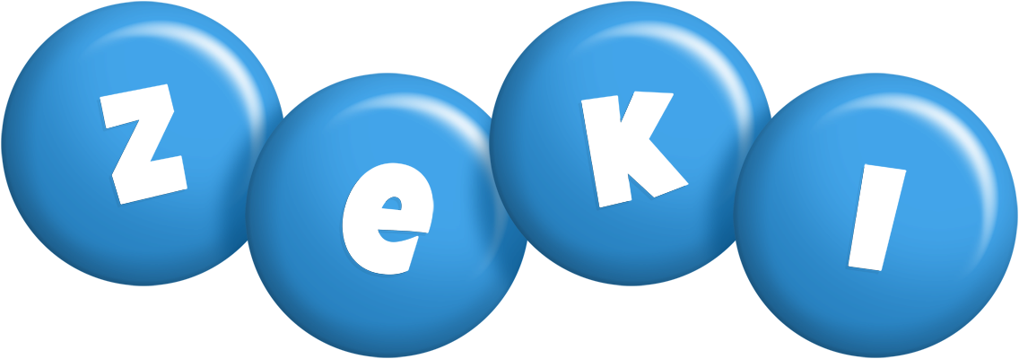 Zeki candy-blue logo