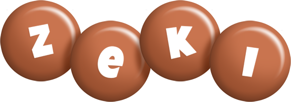 Zeki candy-brown logo