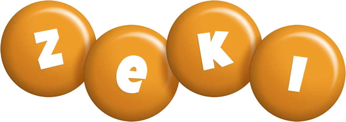 Zeki candy-orange logo