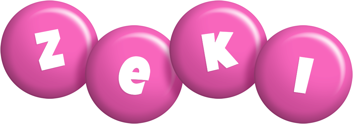 Zeki candy-pink logo