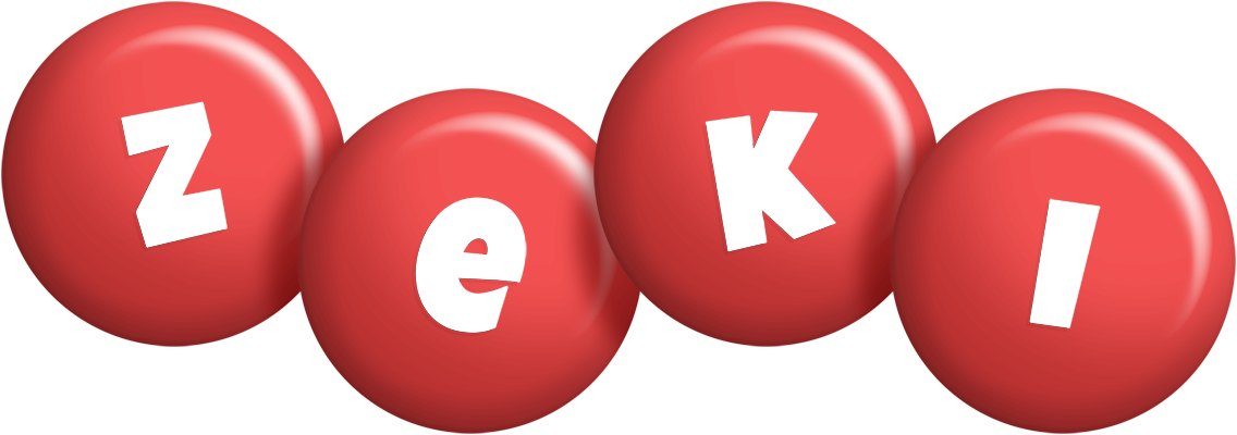 Zeki candy-red logo