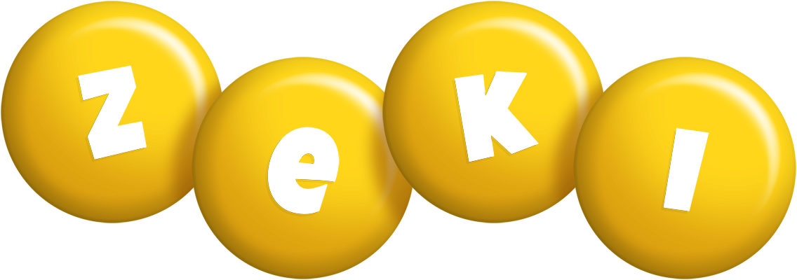 Zeki candy-yellow logo