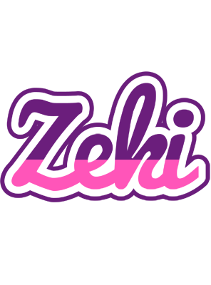Zeki cheerful logo
