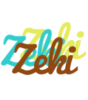 Zeki cupcake logo