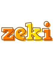 Zeki desert logo