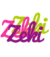 Zeki flowers logo