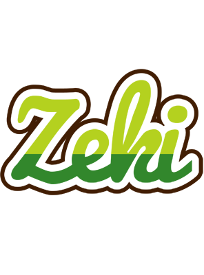 Zeki golfing logo