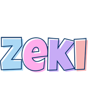 Zeki pastel logo