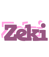 Zeki relaxing logo