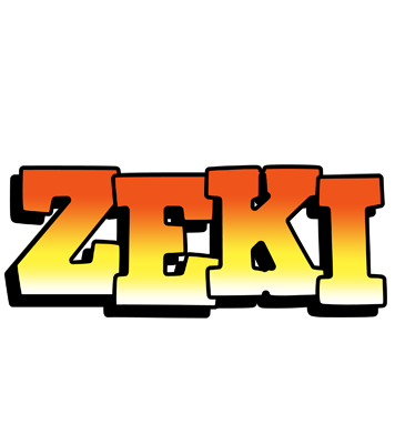 Zeki sunset logo