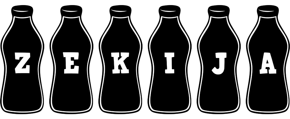 Zekija bottle logo