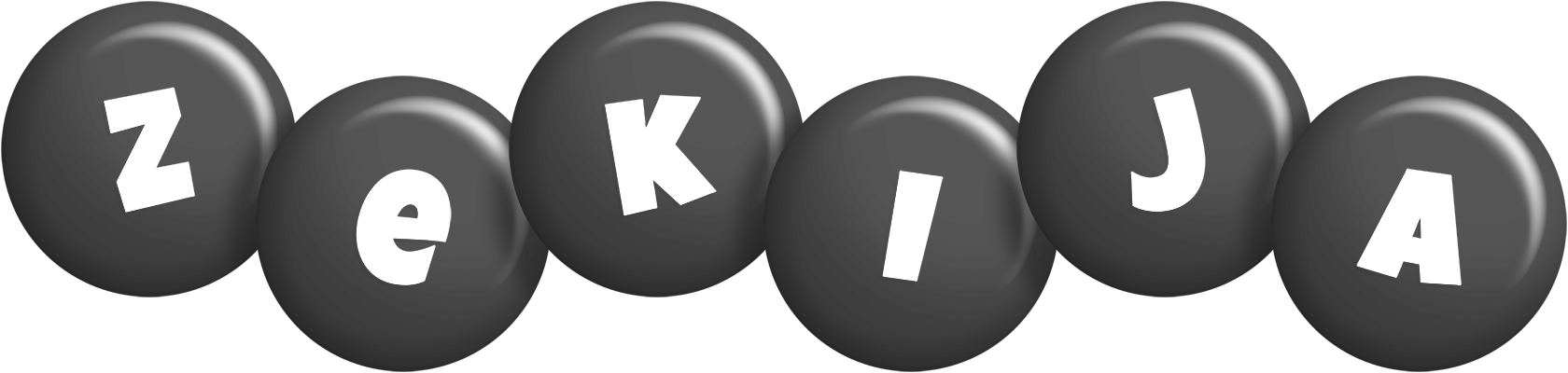 Zekija candy-black logo
