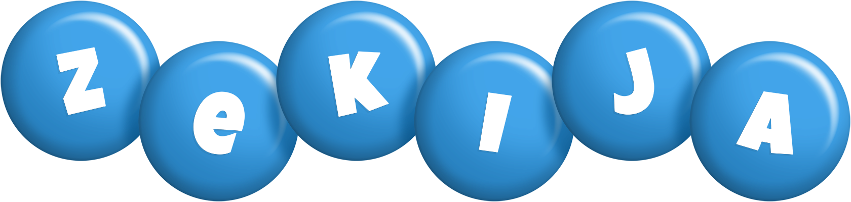 Zekija candy-blue logo