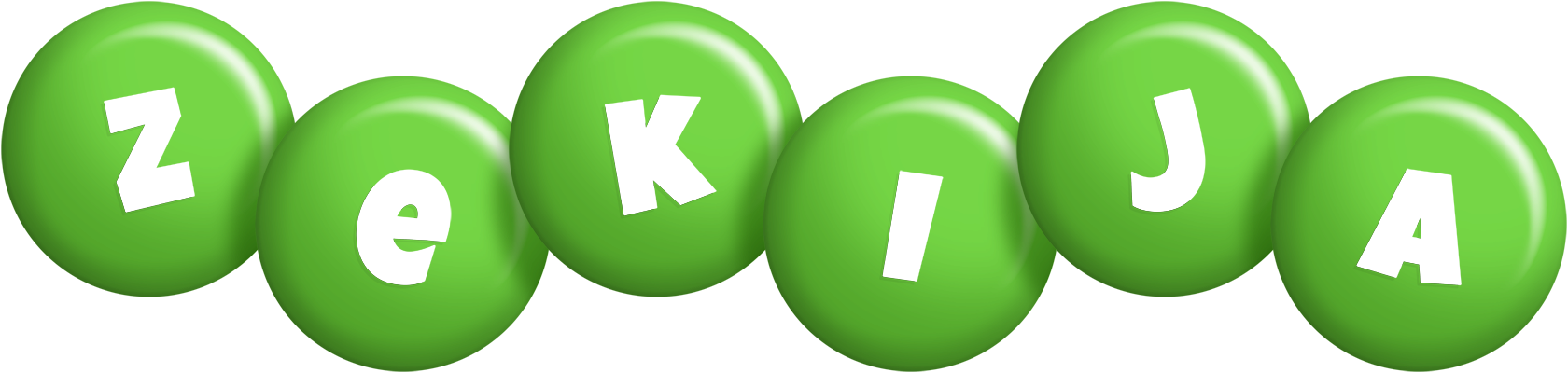 Zekija candy-green logo