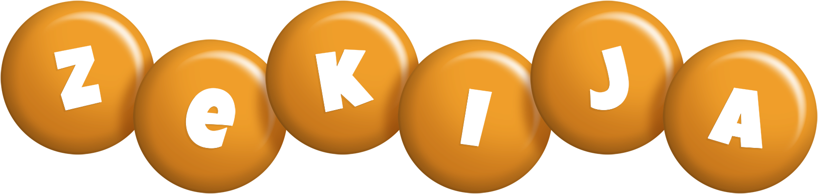 Zekija candy-orange logo