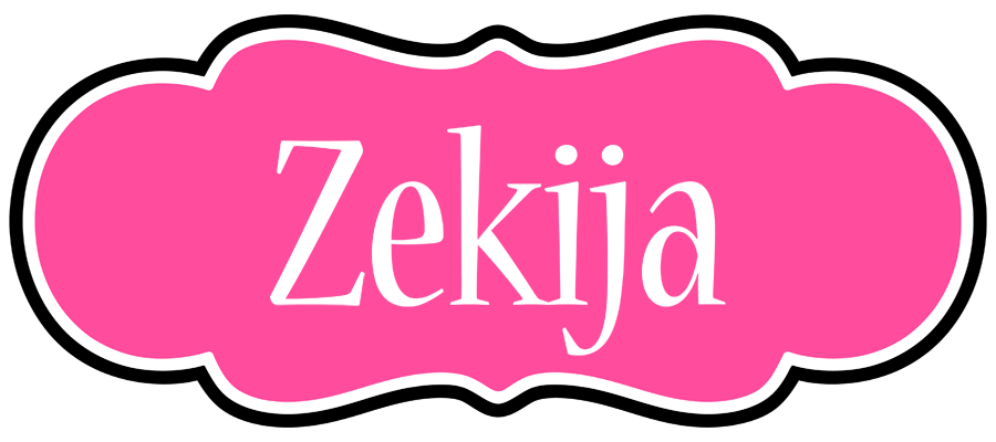 Zekija invitation logo