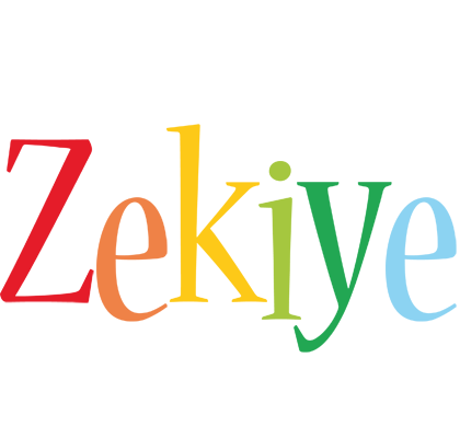 Zekiye birthday logo
