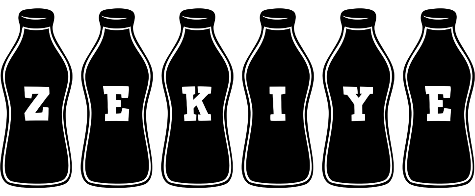 Zekiye bottle logo
