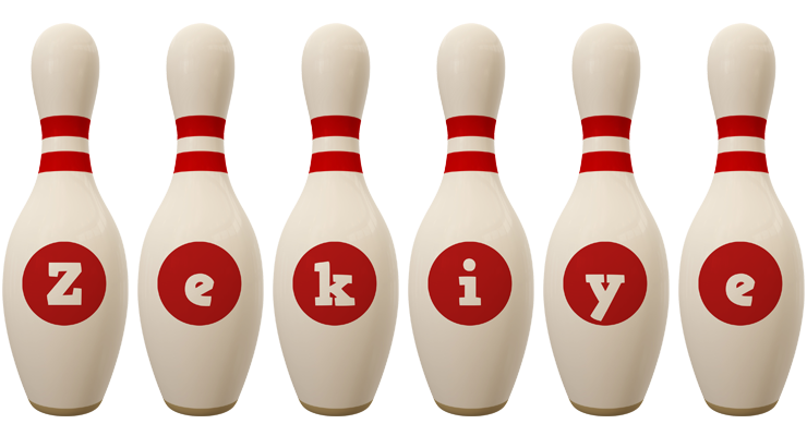 Zekiye bowling-pin logo
