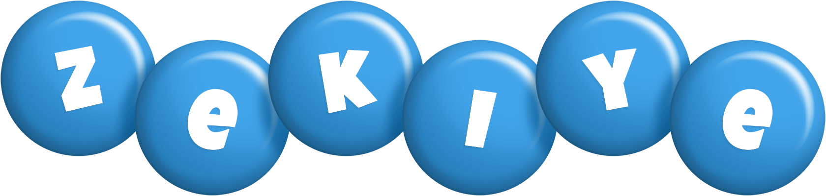 Zekiye candy-blue logo