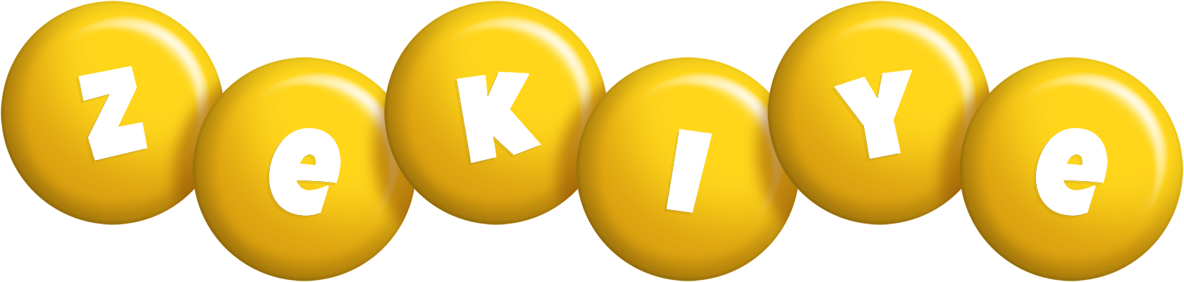 Zekiye candy-yellow logo