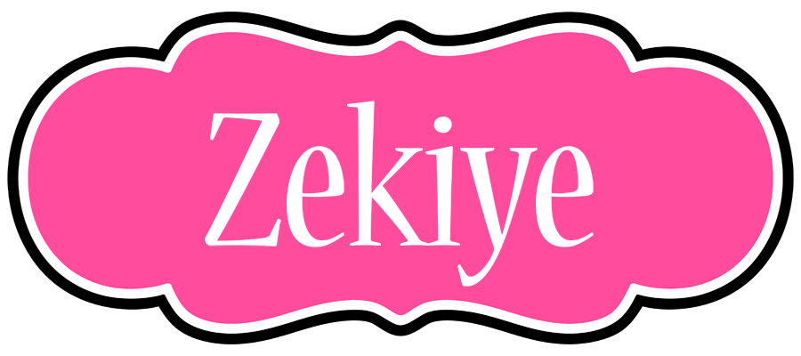 Zekiye invitation logo