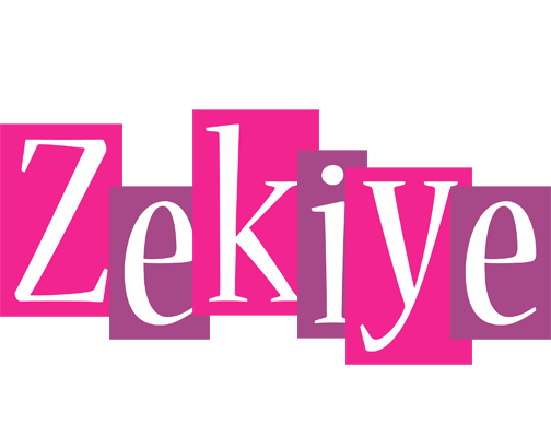 Zekiye whine logo