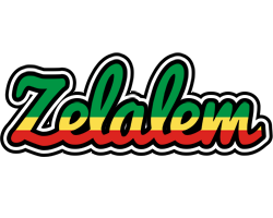 Zelalem african logo