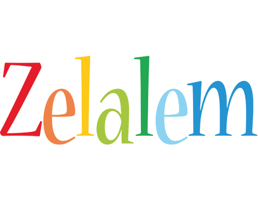 Zelalem birthday logo