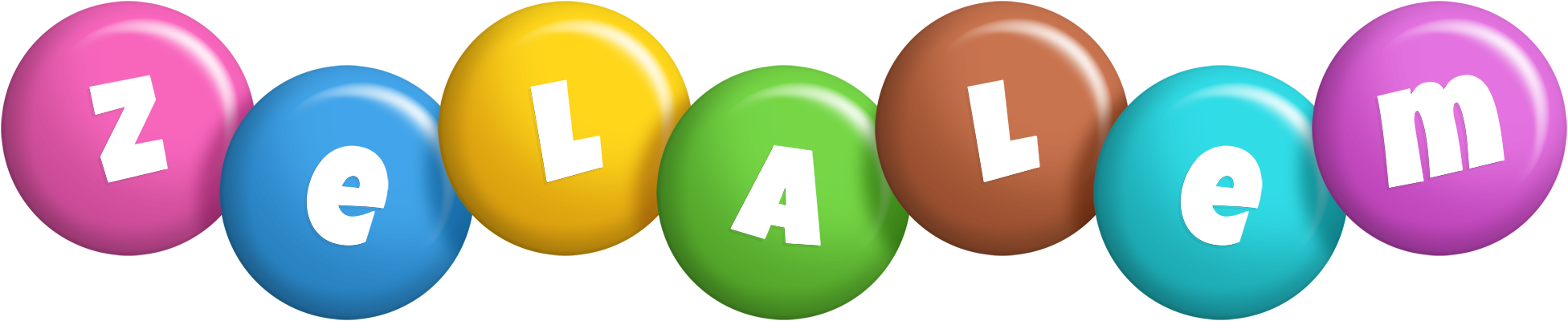 Zelalem candy logo