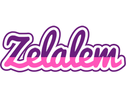 Zelalem cheerful logo