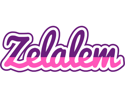Zelalem cheerful logo