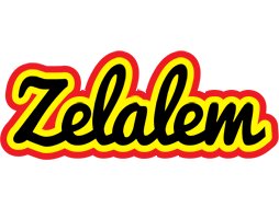 Zelalem flaming logo