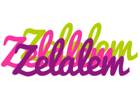 Zelalem flowers logo