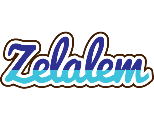 Zelalem raining logo
